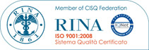 Certificato RINA ISO 9001:2008
